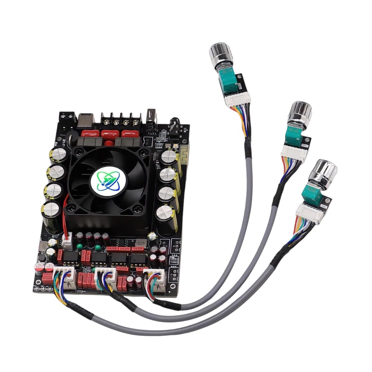 XY - T220H TPA3251D2 BIIuetuoth 5.2 200W+200W Replacement for OEM OEMo Subwoofer Amplifier Module Dual Channel Stereo Bass Sound Amp Board DC 12-36V