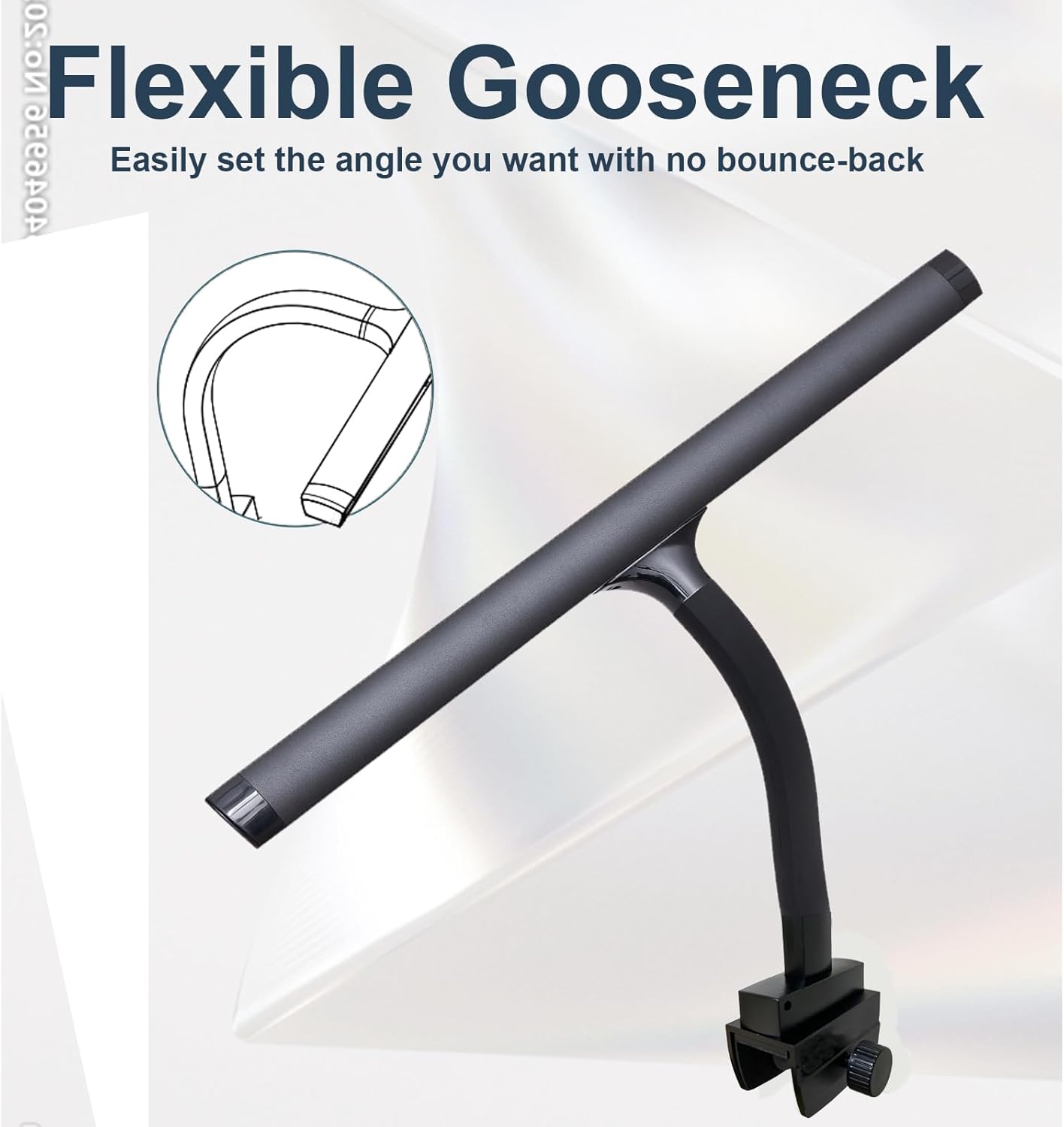 Piano Lights for Digital Piano and Grand Piano, Professional Led Clip lamp with Ambient Light, Memory Function,Piano Lamps for Sheet Music, Eye-Care 5 Levels Color Temperatures 5 Levels Dimming