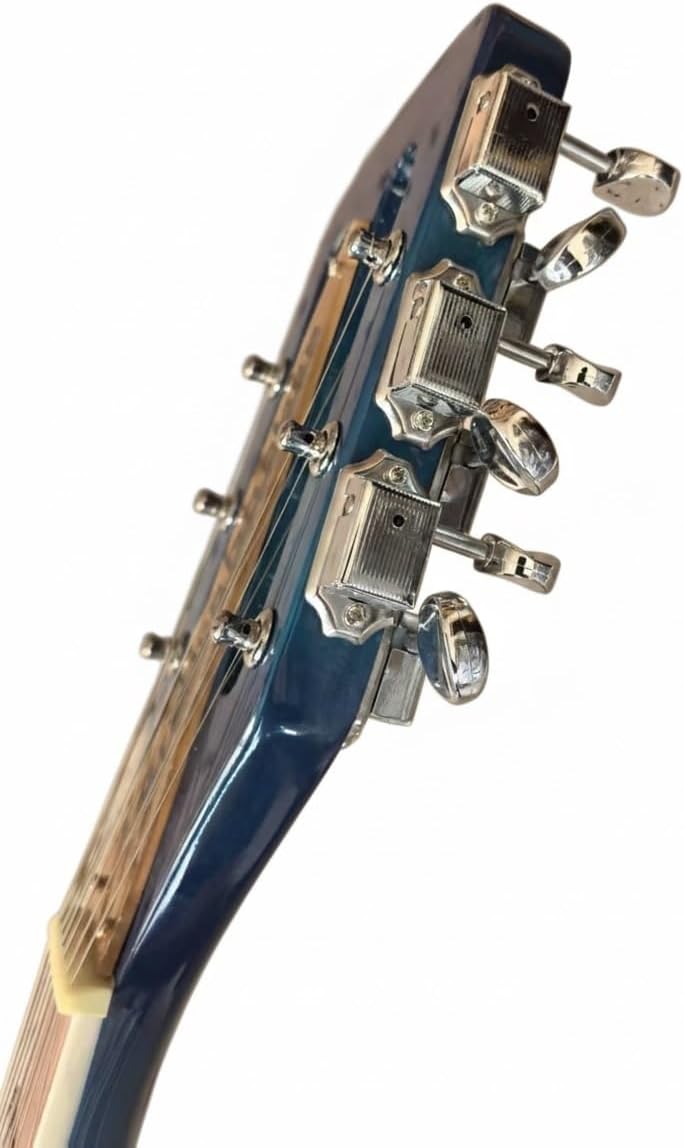 12 String Electric Guitar Professional Series - Lightweight Basswood Body & Rosewood Fretboard(Blue)