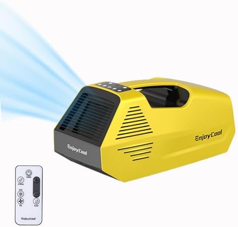 Portable Air Conditioners,Outdoor Air Conditioner tent air conditioner,2380BTU Fast Cooling Outdoor Air Conditioner,Built-in Cool,Fan,Sleep Modes•24Volt 220W Low Power Consumption