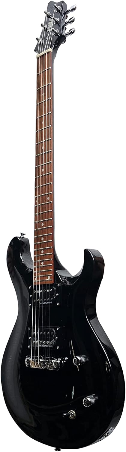 IYV-IP-340 BK, Solid Body Electric Guitar, Black