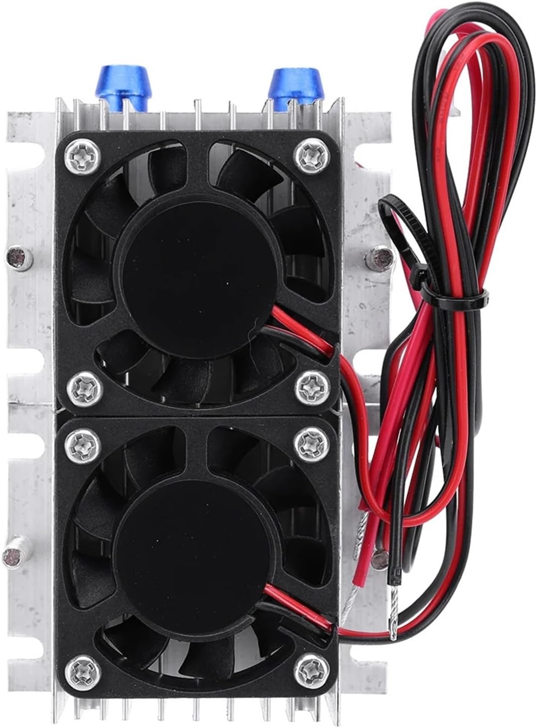 DC 12V Air Conditioner Cooling System DIY Kit Aluminum 144W 15A Semiconductor Lucky