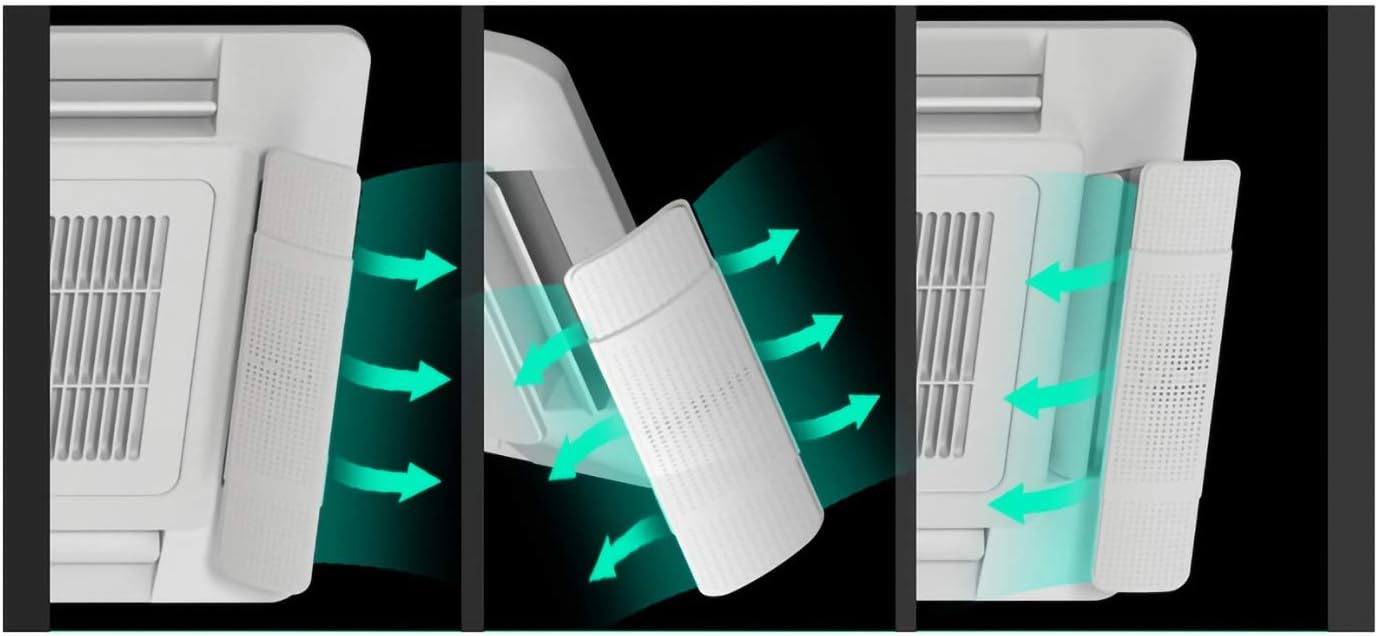 Air conditioner windshield Central Air-conditioning Outlet Wind Baffle, Prevent Direct Blowing, Office Ceiling Air-conditioning Wind Direction Deflector, Ceiling Air-conditioning Baffle, Ceiling