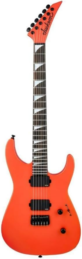 Jackson American Series Soloist HT Electric Guitar - Satin Lambo Orange