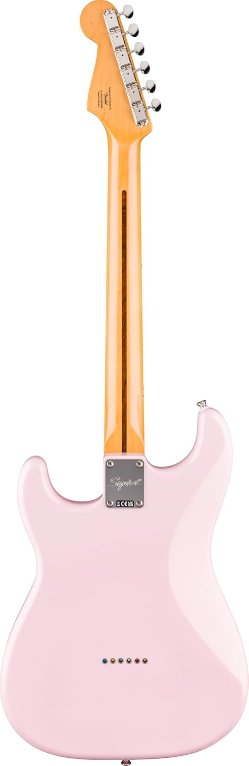 Classic Vibe '50s Stratocaster HT, Maple Fingerboard, Parchment Pickguard, Shell Pink