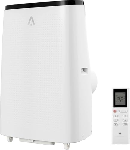 Towallmark 14,000 BTU 3-in-1 Portable Air Conditioner, Cooling, Dehumidifier & Fan, Ultra Quiet 48dB, Sleep Mode, Easy Install (16