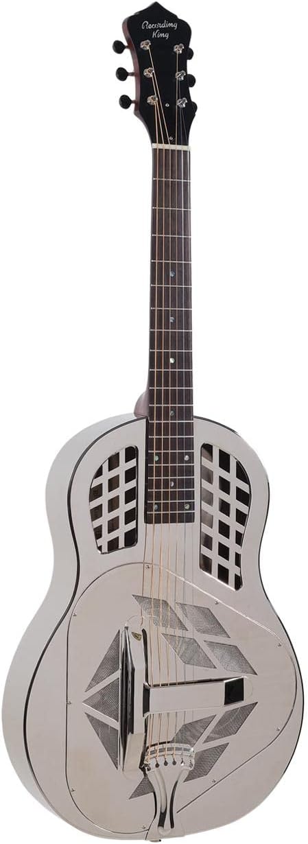 Recording King RM-991 Tricone Resonator, Nickel-Plated