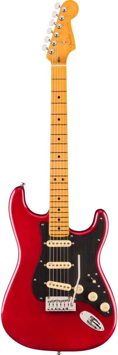 Fender American Ultra II Stratocaster Electric Guitar - Sinister Red, Maple Fingerboard