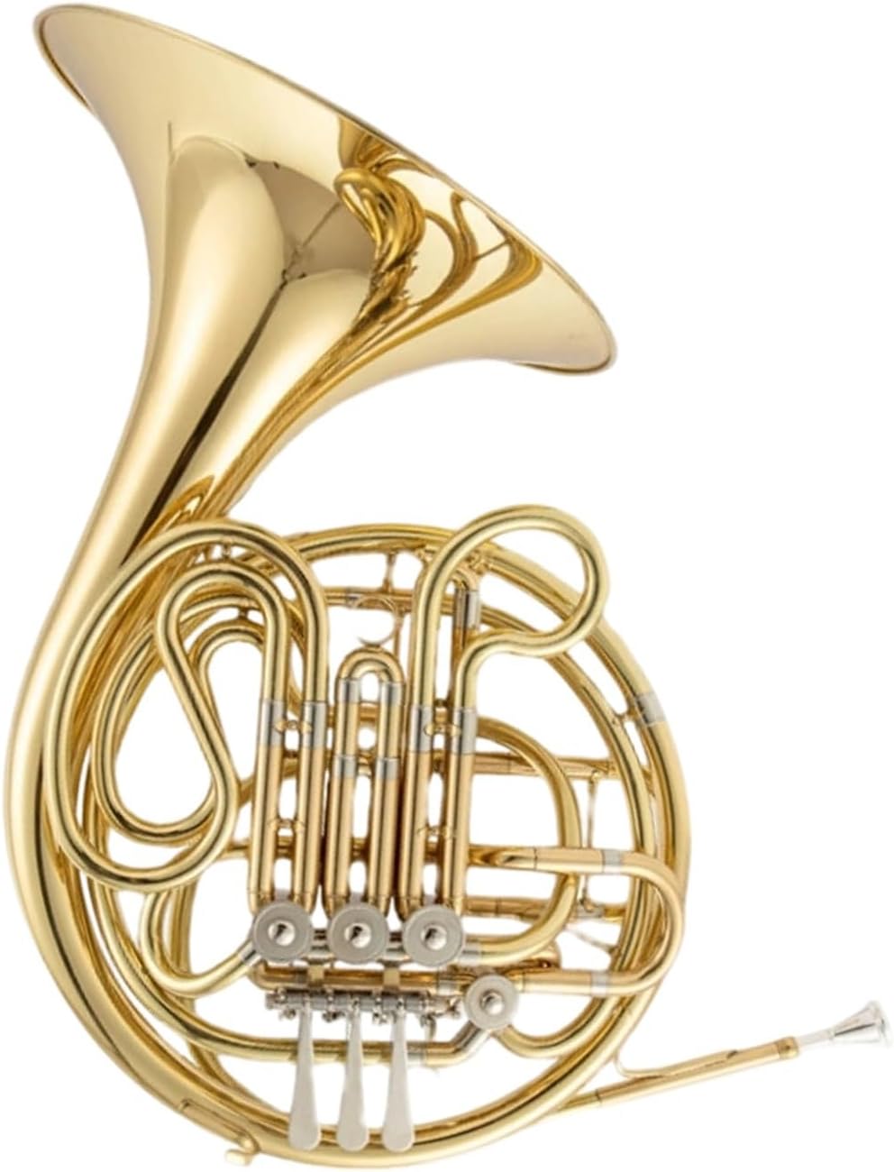 4 Key French Horn French Horn Four Key Single Row Split Double Integrated Instrument Suitable For Beginners(5)