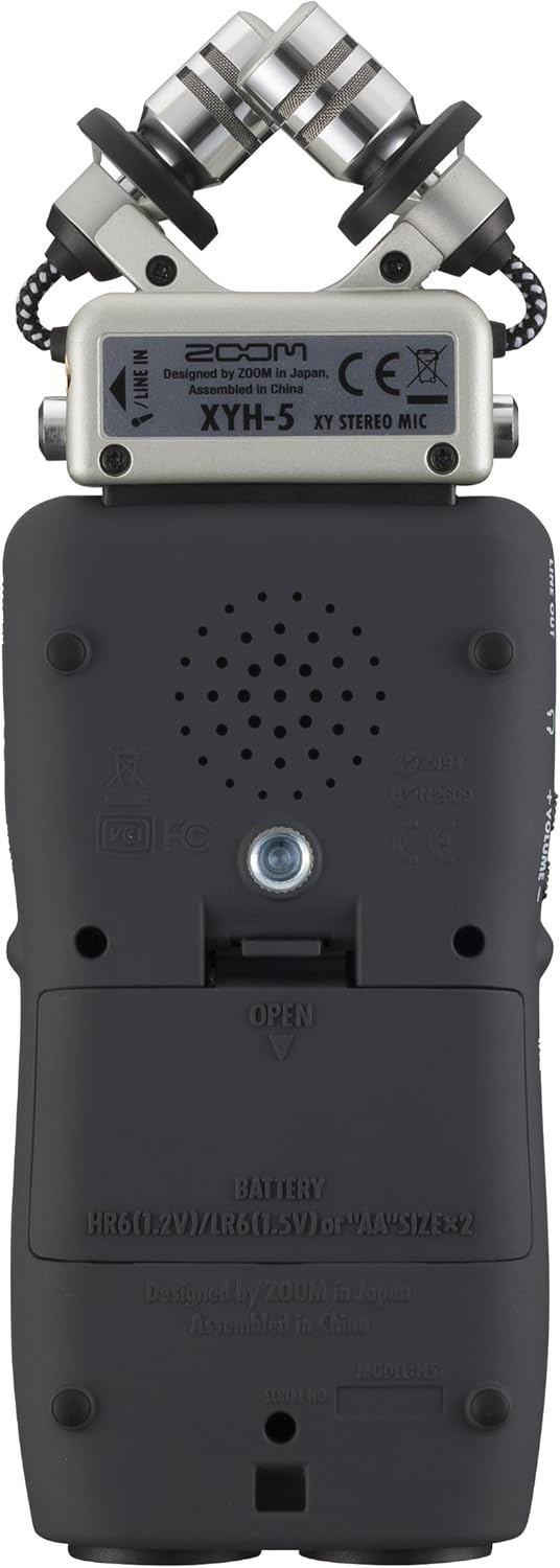 Zoom ZH5 Recorder with Interchangeable Microphone System