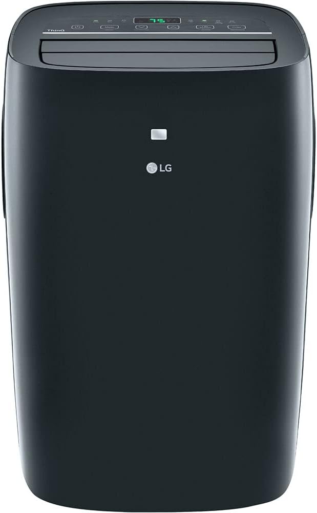 LG 8,000 BTU Smart Portable Air Conditioner, 115V, Cools 350 Sq.Ft. (14' x 25' Room Size), Portable Air Conditioner for Home with Voice Control, Works with LG ThinQ, Amazon Alexa, and Hey Google