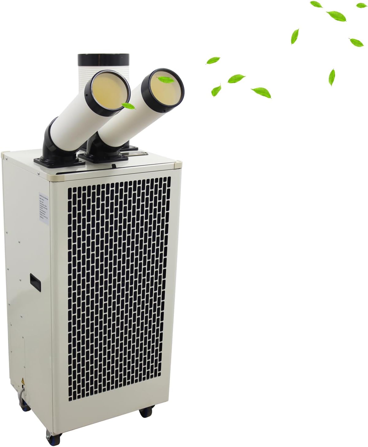 220V Industrial Air Conditioner 780m³/h Spot Cooler Commercial Portable Mobile Air Conditioner, 15400BTU/H 2100W