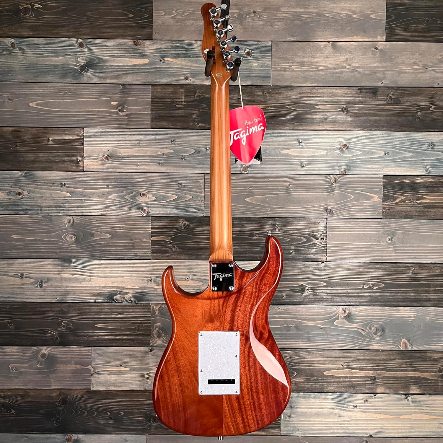 Tagima Stella DW Electric Guitar - Transparent Orange