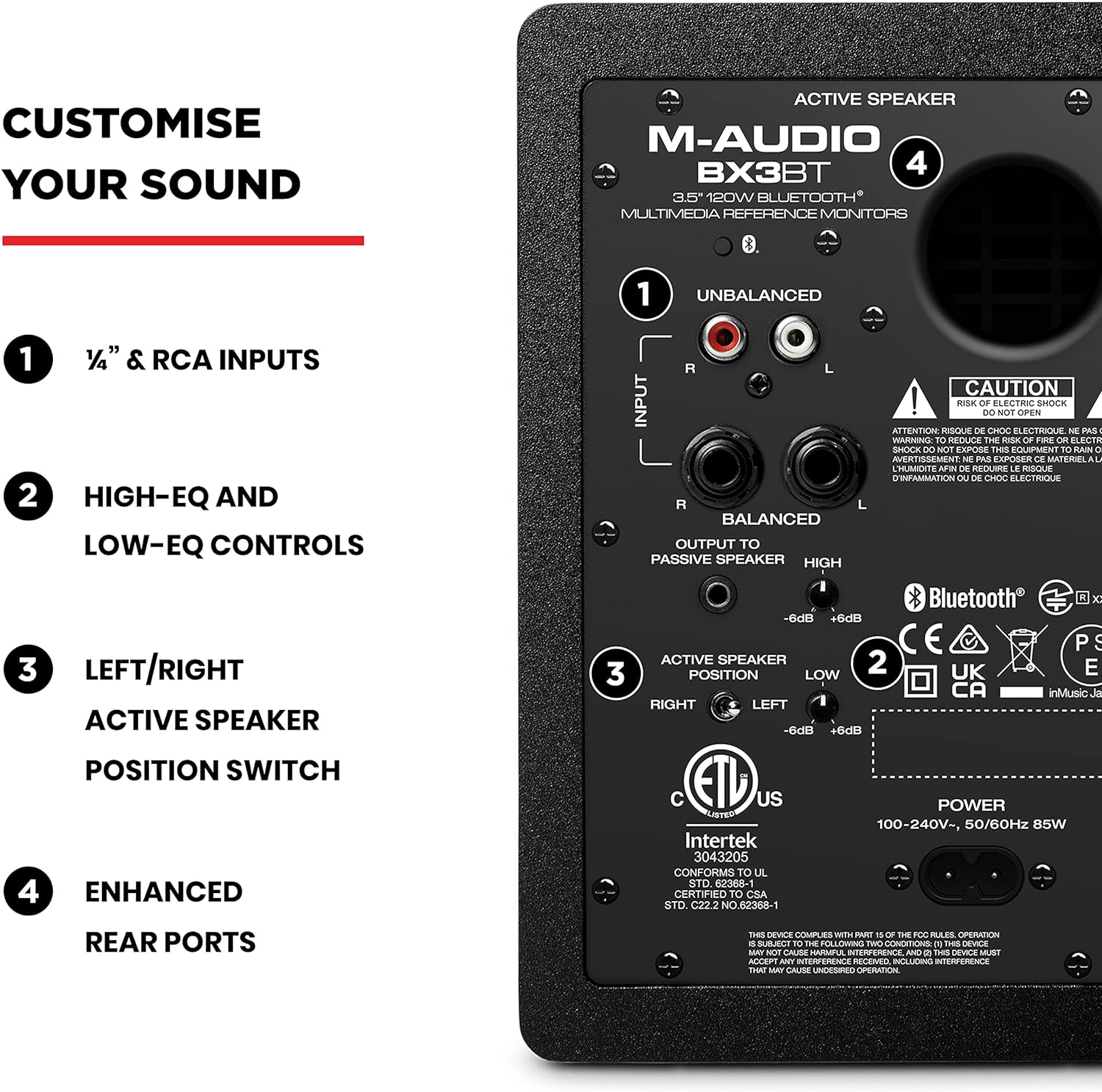 M-AUDIO BX3BT Pair 3.5
