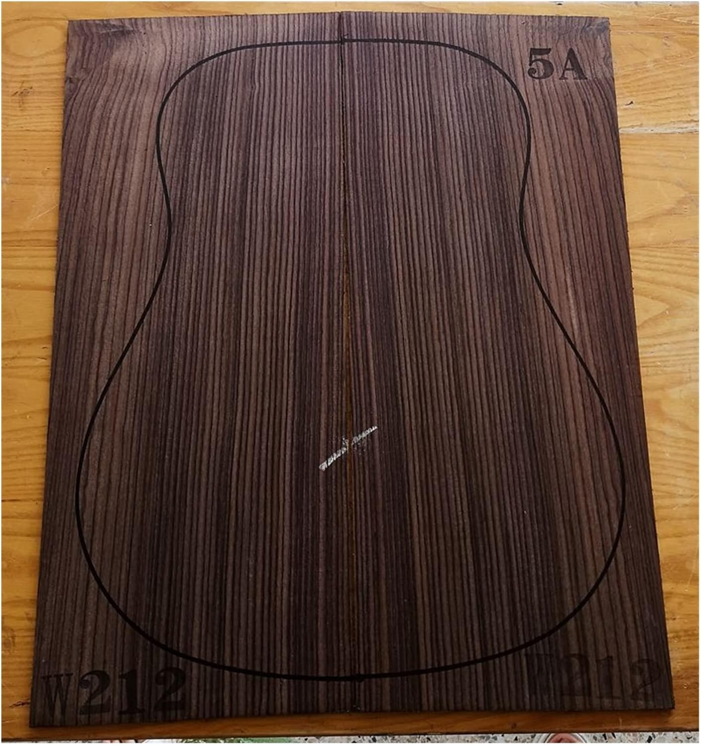 India Rose Wood Back Panel Wool Guitar Production Material Accessories DIY Guitar Kit (Color : 28)