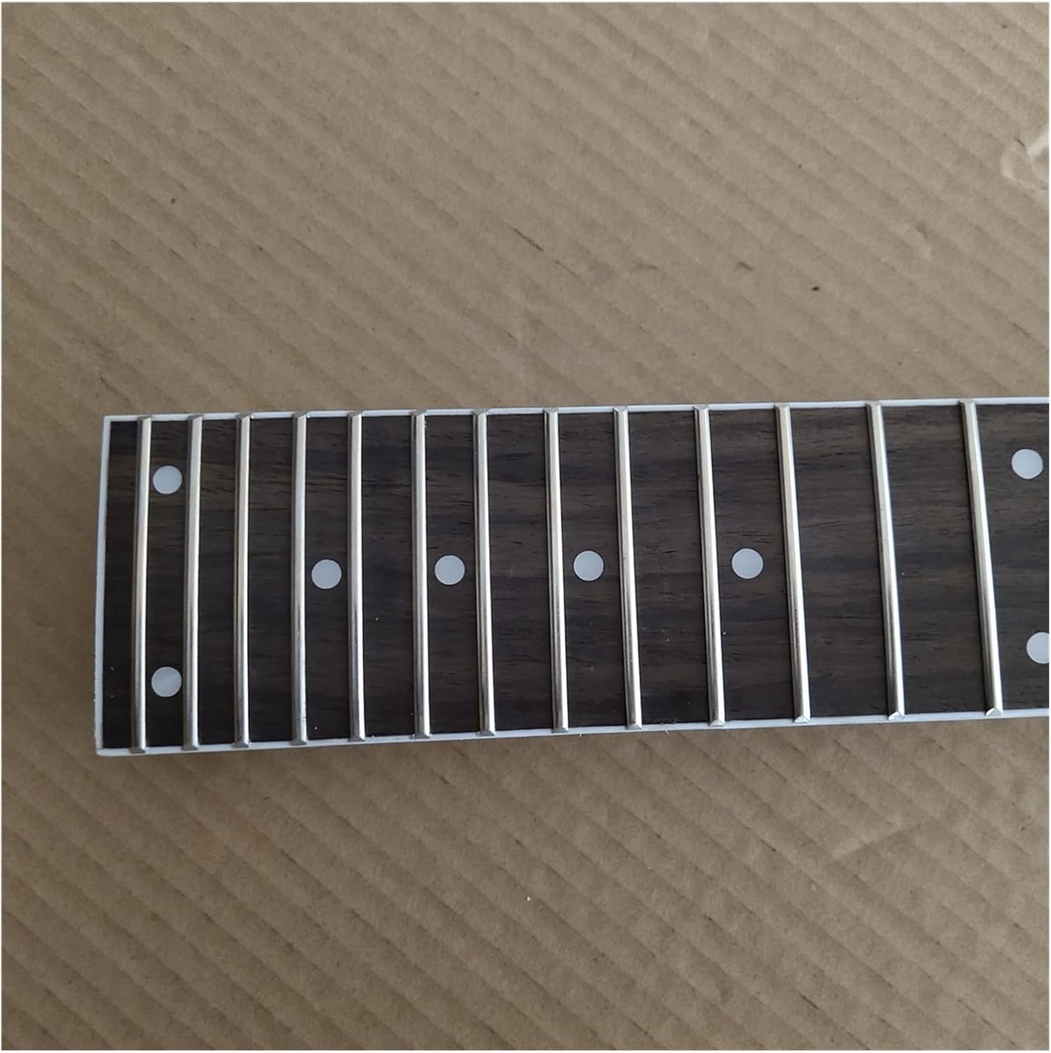 Unfinished Reverse Head 7 String Electric Guitar Neck Mahogany 24 Fret Rosewood Fingerboard Electric Guitar Neck