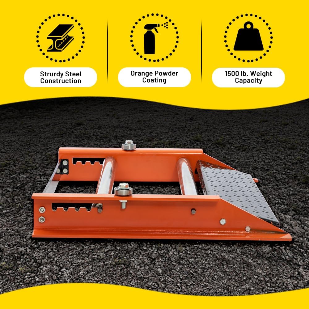 Yeeoy Cable Drum Roller Reel Dispenser, Heavy Duty Cable Roller Stand Unwinder for Reels max 28