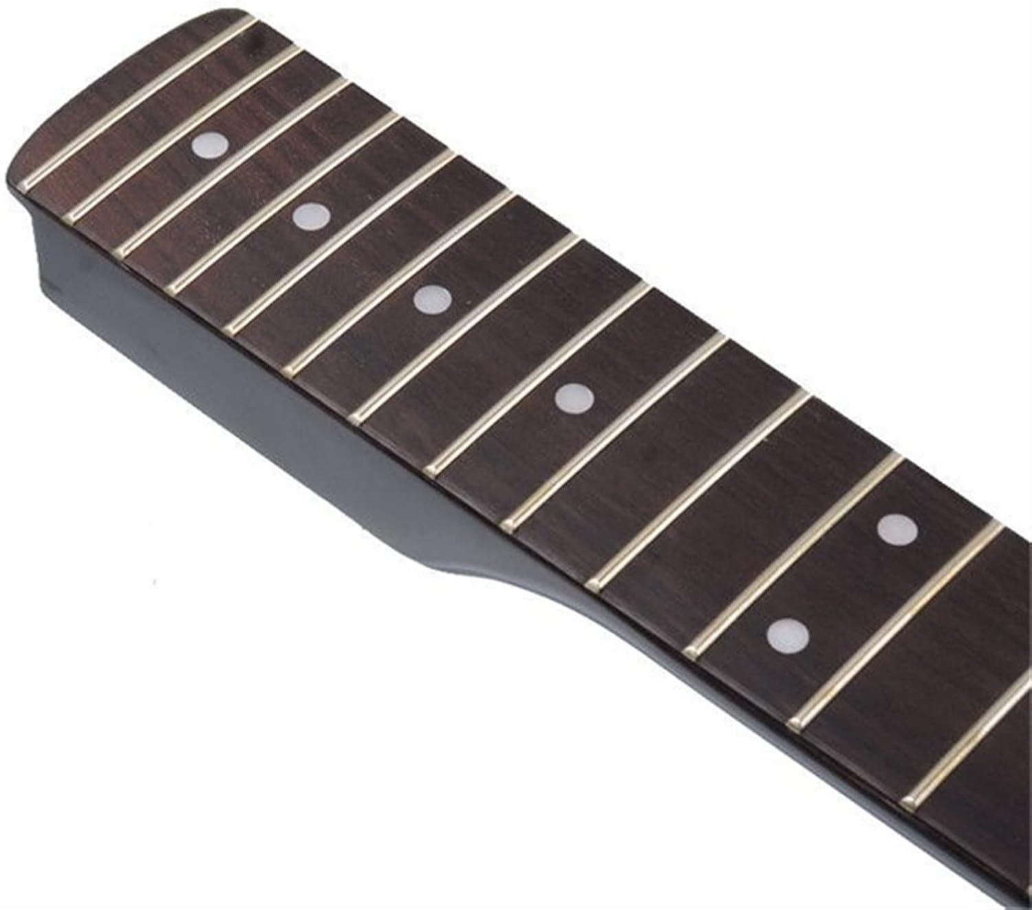 TSTS 21 22 Frets Maple Electric Guitar Neck Maple Fretboard Inlay Dots Black Guitar Accessories Guitar ​Neck Replacement (Color : 22frets Rosewod)