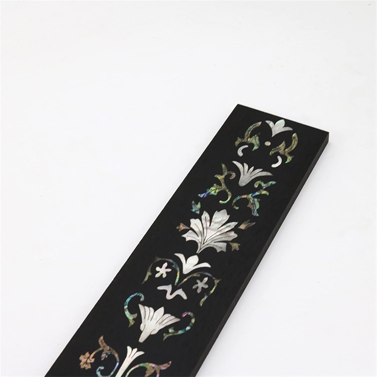 Guitar Fretboard Ebony Color Shell Mosaic Craftsmanship Classical Guitar Electric Guitar Acoustic Guitar Fretboard Guitar ​Neck Replacement (Color : 2)