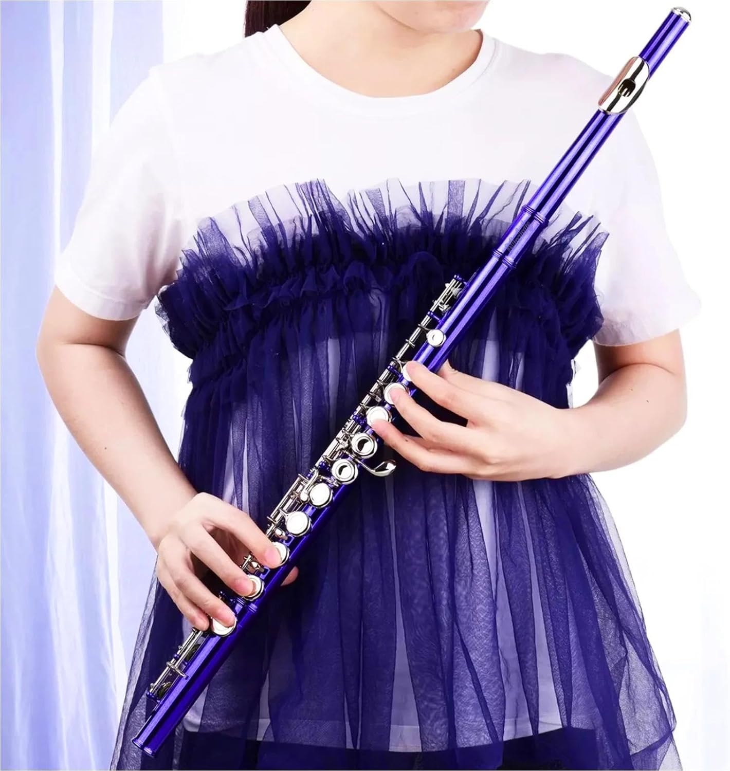 Adult Beginner Flute A 16 Key C Flute Is Suitable For Playing Musical Instruments