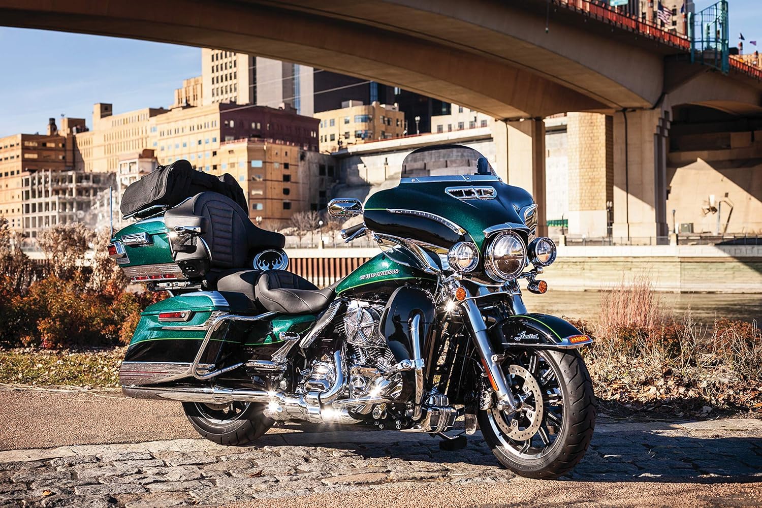 Kuryakyn 1736 Motorcycle Handlebar Accessory: Heavy Industry Rear View Side Mirrors, Chrome, 1 Pair