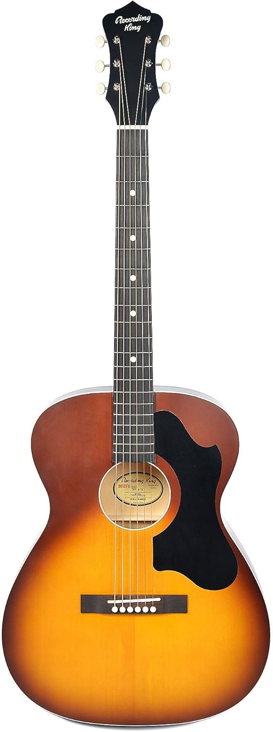 Recording King ROS-9-TS Dirty 30's Series 9 000 Acoustic Guitar, Tobacco Sunburst