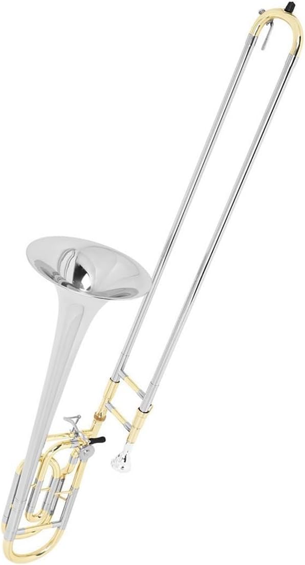 Adult Trombone Instrument Trombone Instrument Gold And Silver Color B Flat Key Change For Adult Beginners