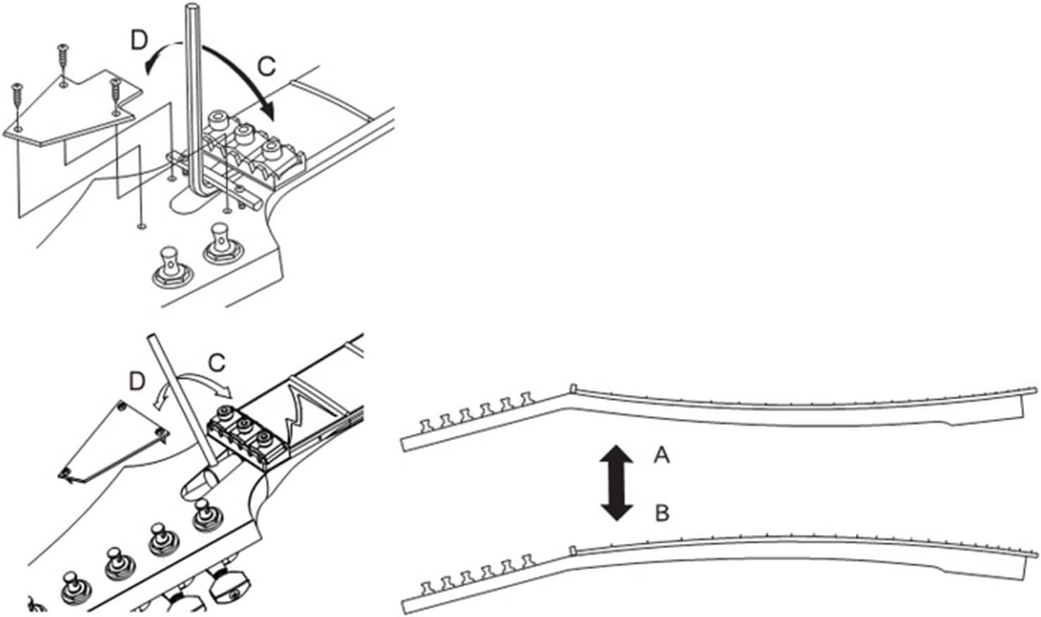 Beginner Electric Guitar Kits 4 String Handmade F Hole Semi Hollow Professional Jazz Electric Bass Transparent Black