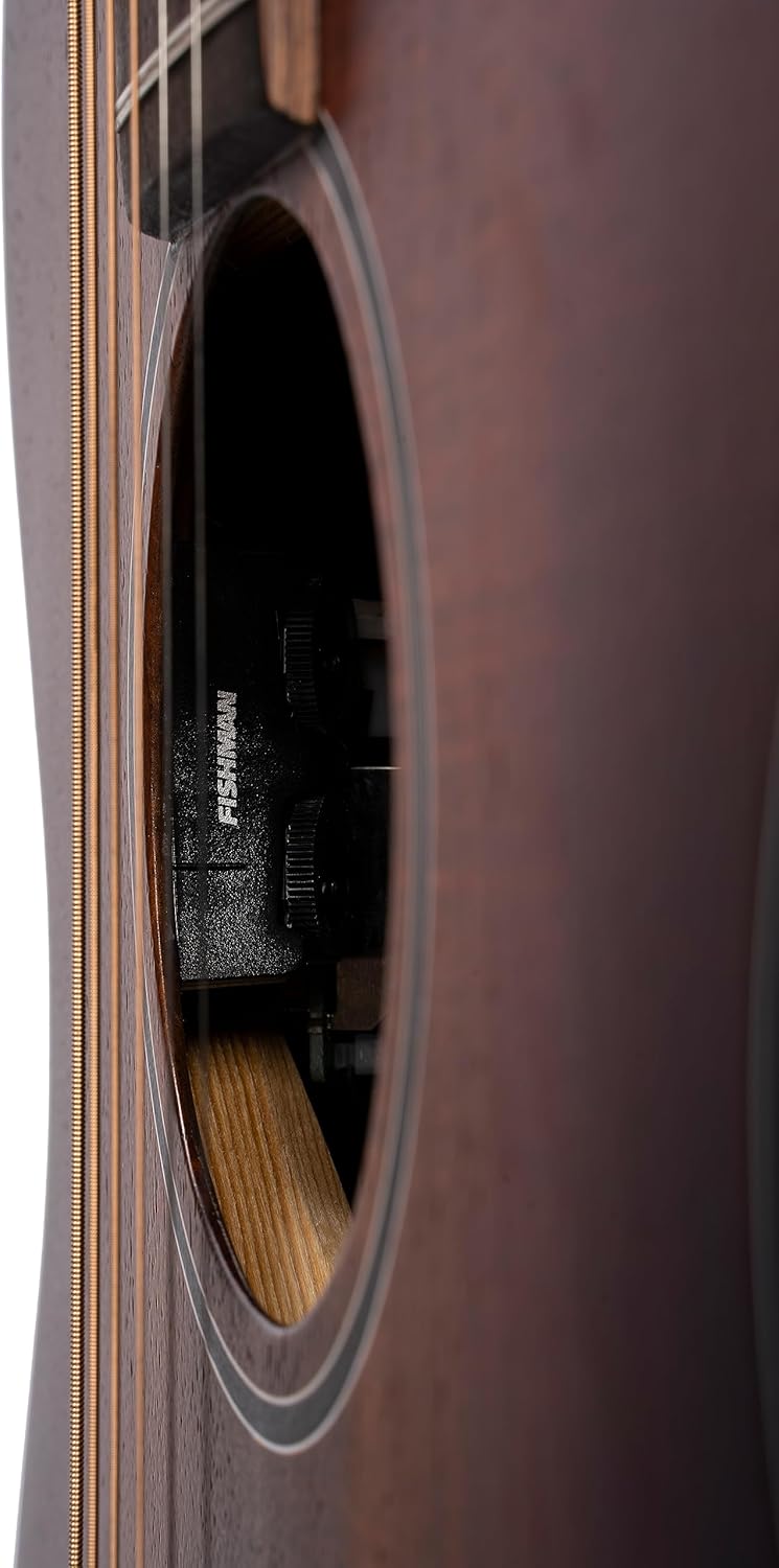 Cort Core Series GA Blackwood Acoustic-Electric Guitar, Open Pore Light Burst