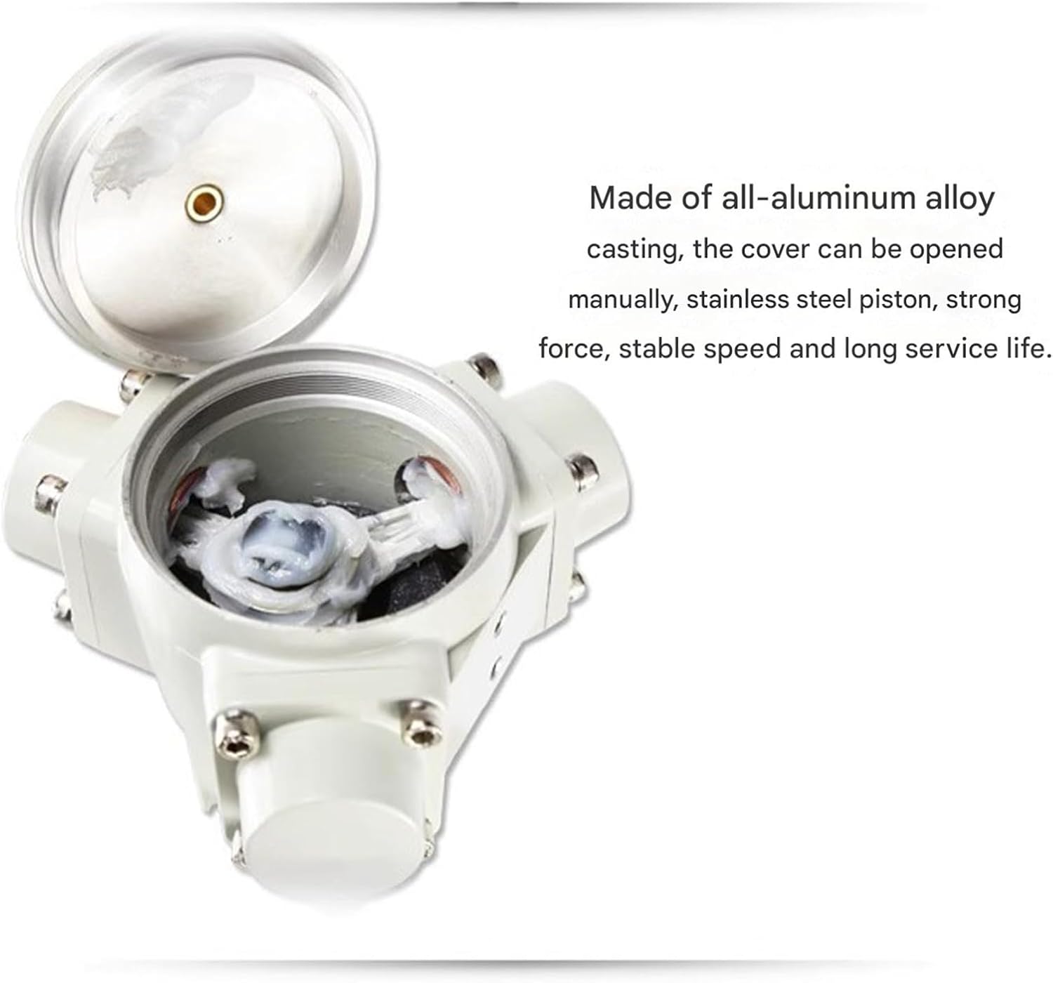 5 Gallon 50L Pneumatic Paint Mixer, Handheld Paint Stirring Machine 1/6HP Air Agitator, Stainless Steel Mix Tool for Ink Dye Coating