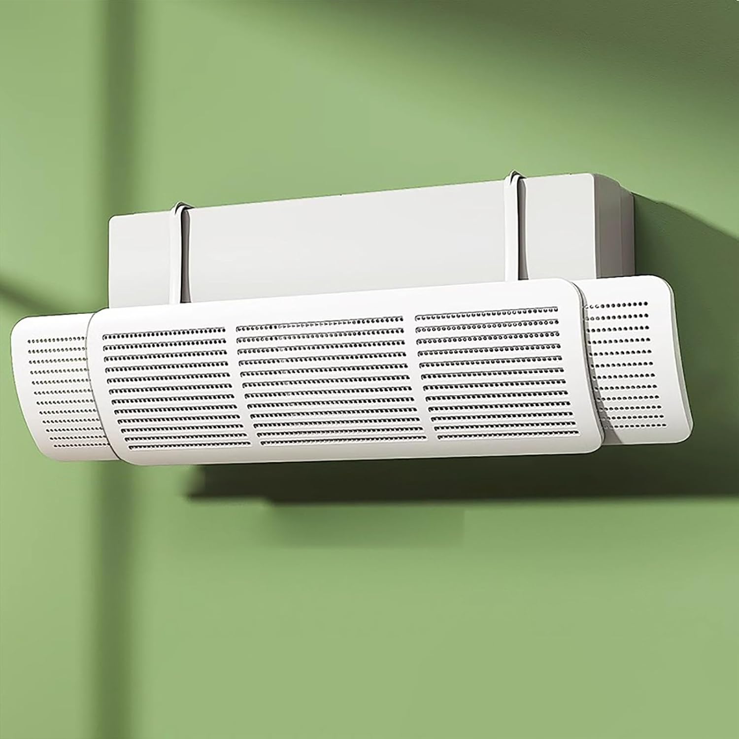 Air Conditioner Wind Deflector, Ac Wind Deflector for Honeycomb Hole Design, 180° Directional Flip of Air Deflector