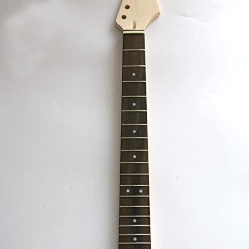 Unfinished Guitar Kit Electric Guitar Materials Maple Solid Wood Leather Basswood Body Hard Maple Neck Electric Guitar Material Combination Handmade ​Guitar Body