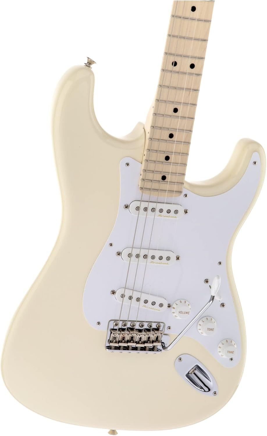 Fender Eric Clapton Stratocaster Electric Guitar, Maple Fingerboard - Olympic White