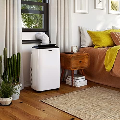 AIRO COMFORT Portable Air Conditioner Bundle - 8000 BTU for 350 sq. ft & 12000 BTU for 550 sq. ft Floor Standing AC Units
