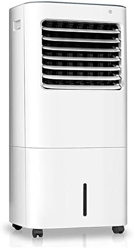 Cooling Fan Evaporative Cooler, with Remote Control Portable Bladeless Air Cooler, Electric Fan & Humidifier, 7H Timing,LCD Display, 3 Modes Air Conditioner for Indoor Home Office Dorms 55W Oscillati