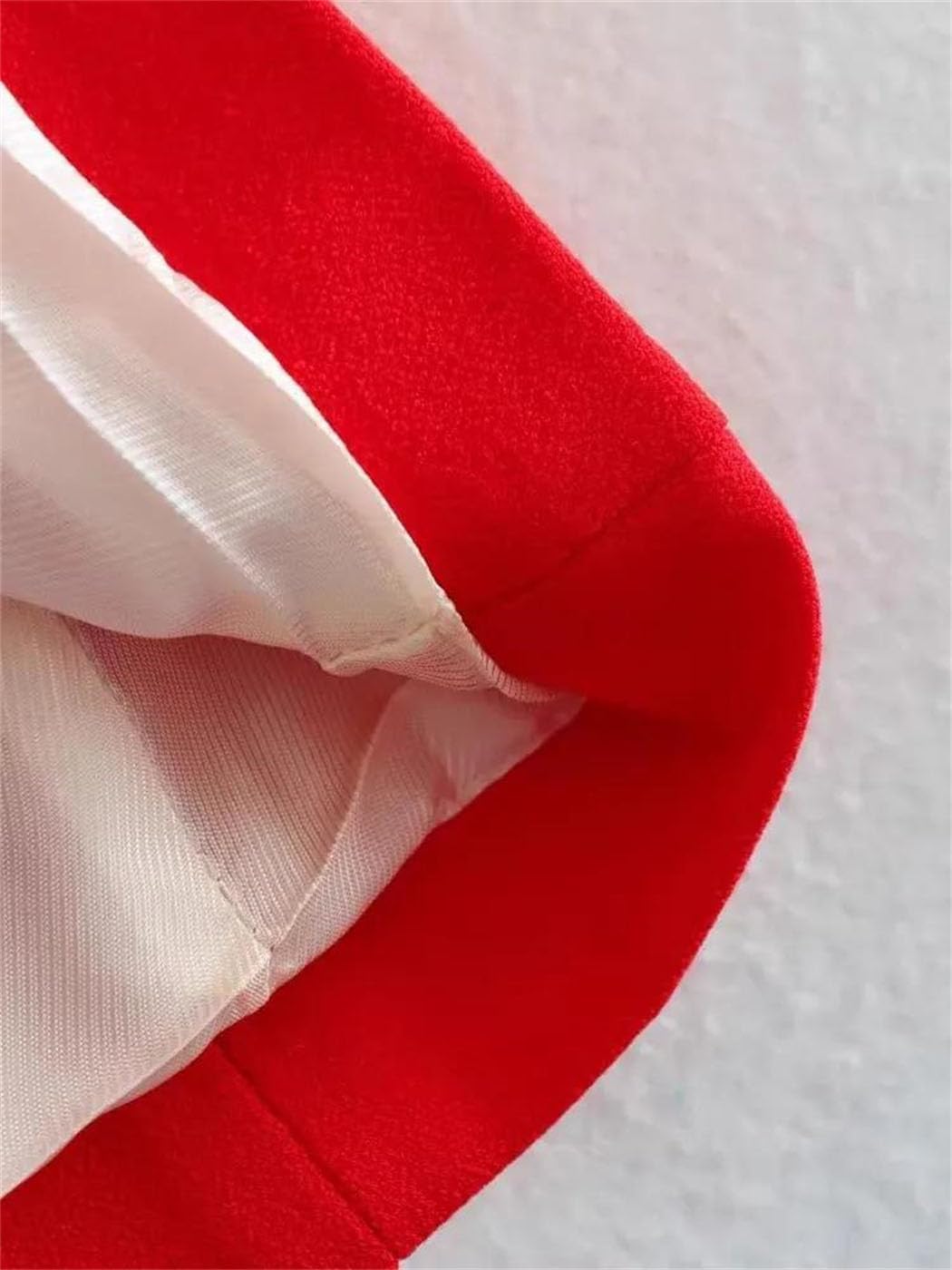 Women‘s Slim Suit Jacket European French Style Casual Double Breasted All Match Versatile