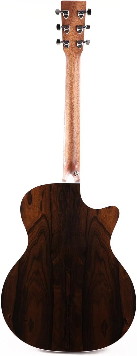 Martin GPC-13E Ziricote Road Series Left-Handed Acoustic-Electric Guitar, Natural w/Soft Case