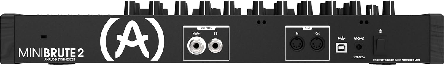 Arturia MiniBrute 2 Semi-Modular Analog Synthesizer and Step Sequencer