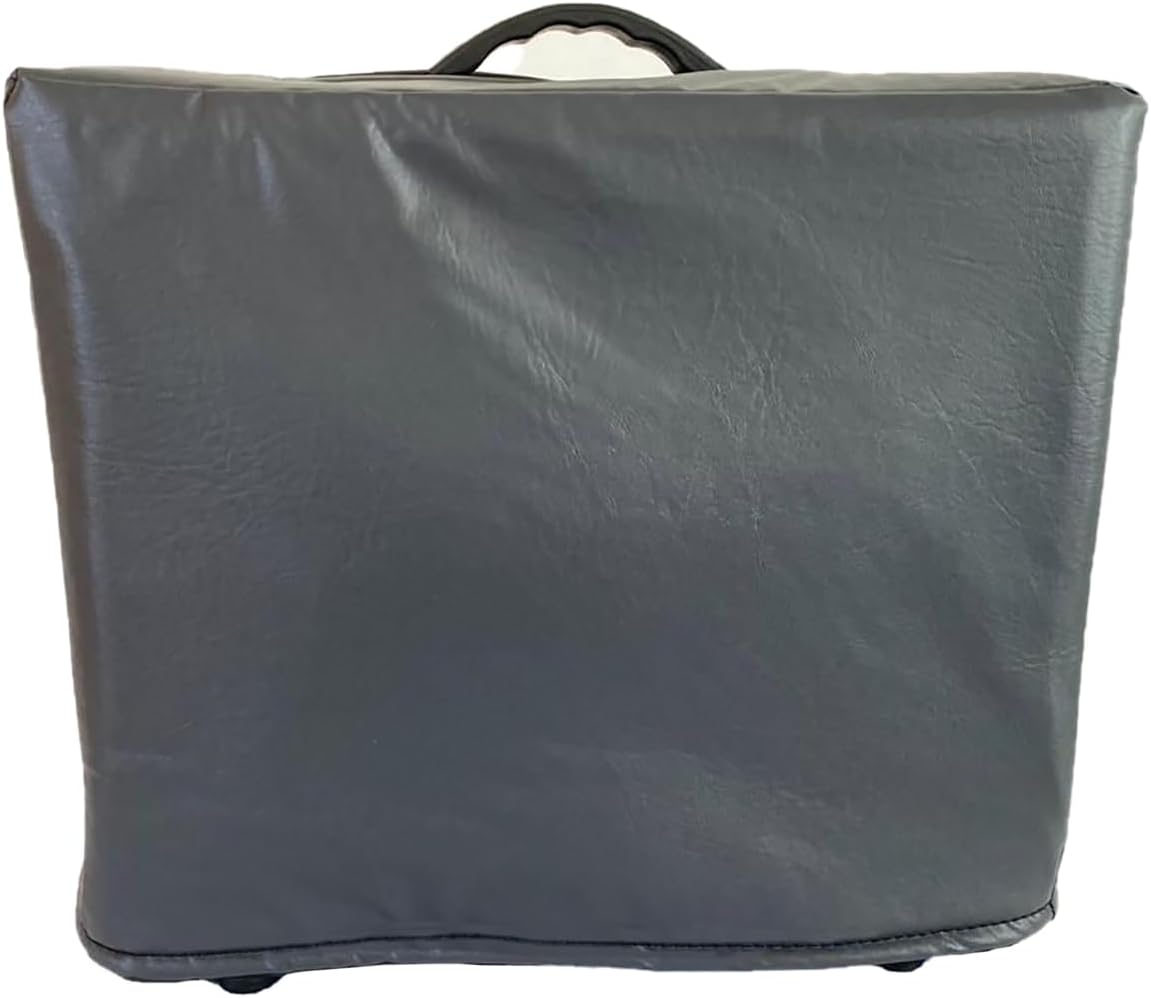 Protect'em Dust Covers Grey Faux Leather Cover with Padding for Vox AC15C1 Custom, Padded, Gray, Amp-AC15C1-faux-gry-pd