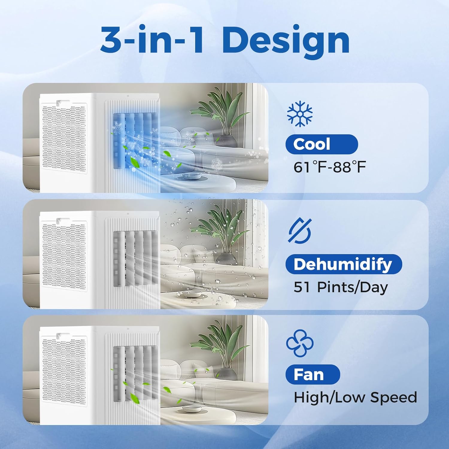 DORTALA Portable Air Conditioners 10000 BTU, Portable AC Unit with Cool, Fan & Dry Mode, Quiet Standing Air Conditioner with Remote, 24H Timer, Sleep Mode & Installation Kit, Cools up to 350 Sq. Ft