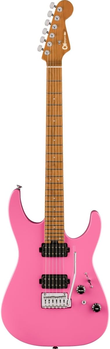 Charvel Pro-Mod DK24 HH 2PT CM Electric Guitar - Bubblegum Pink