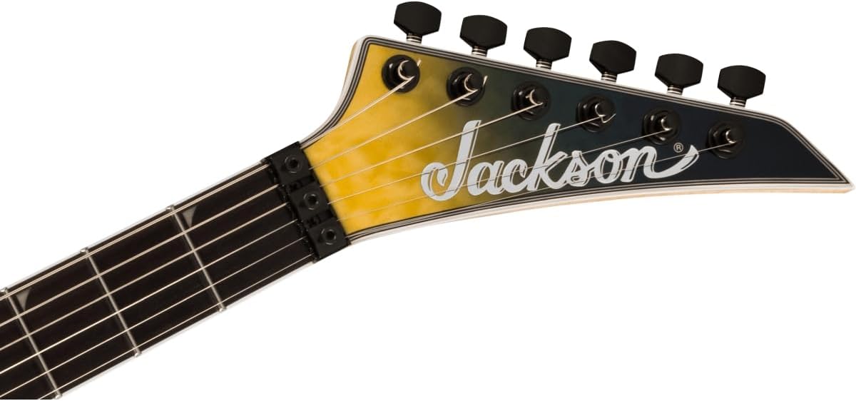 Jackson Pro Plus Series Soloist SLA3Q Electric Guitar - Amber Blue Burst