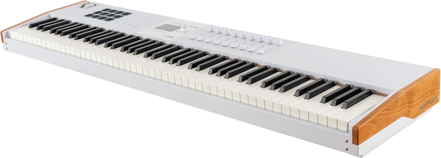 Arturia KeyLab 88 mk3 88-key Weighted Hammer-action Keyboard Controller - White