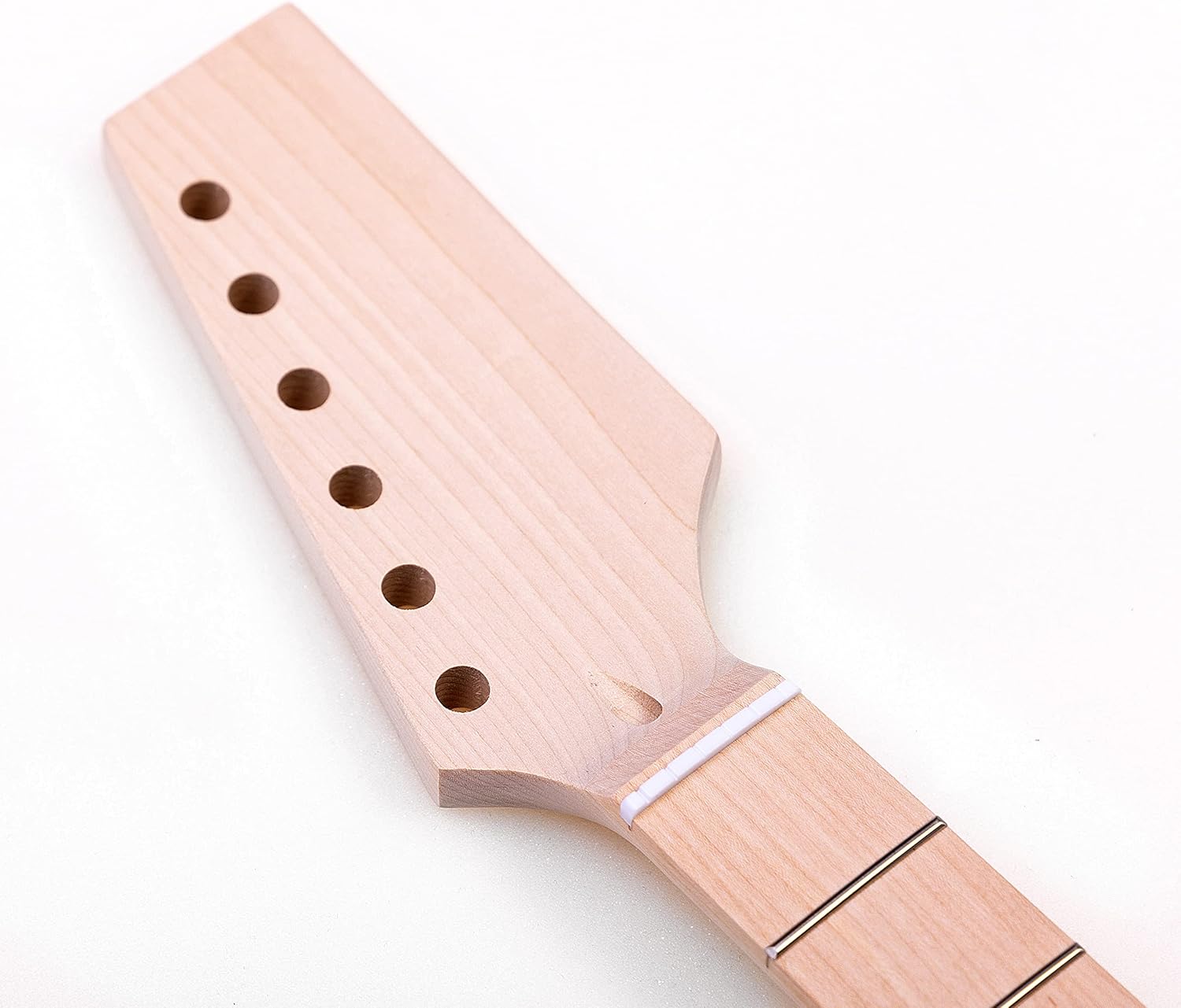 TL Style DIY Electric Guitar Kit,Basswood Body,Maple Neck and Maple Fingerboard,S-S Pickup Configuration,Natural