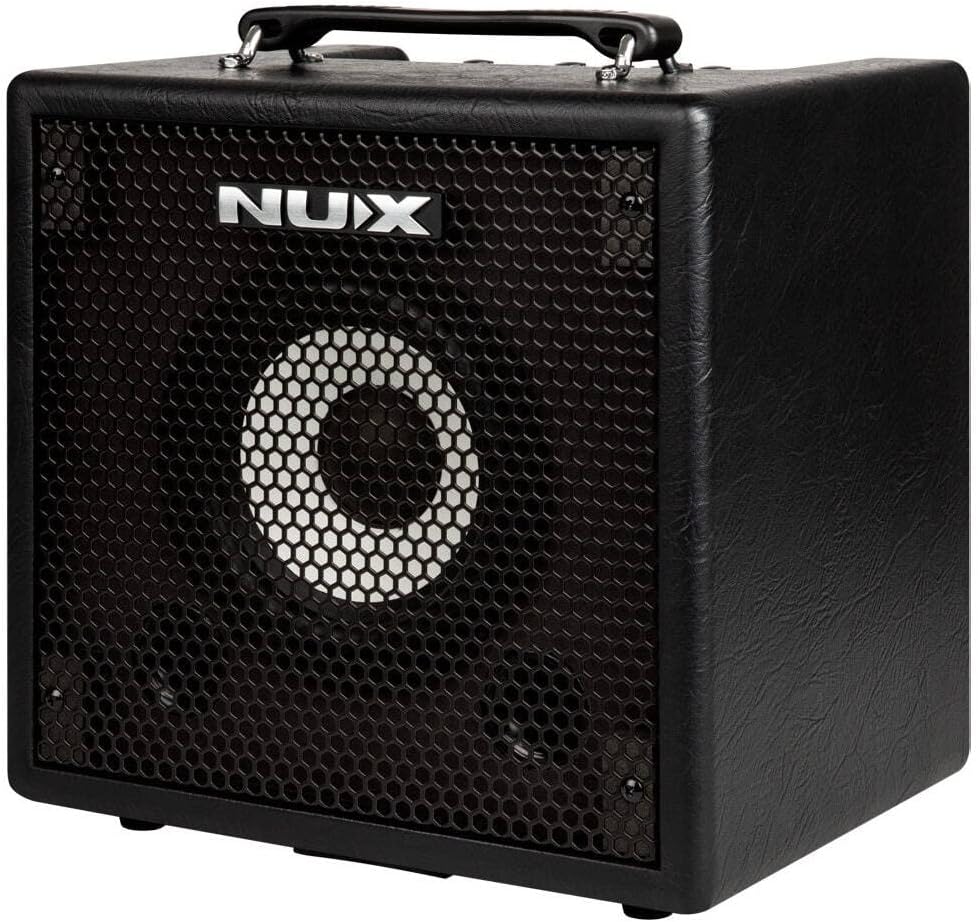 NUX Mighty Bass 50BT Digital Bass Amplifier, Bluetooth Audio Stream, Gate, EFX, Amp Model, IR, Modulation, Reverb