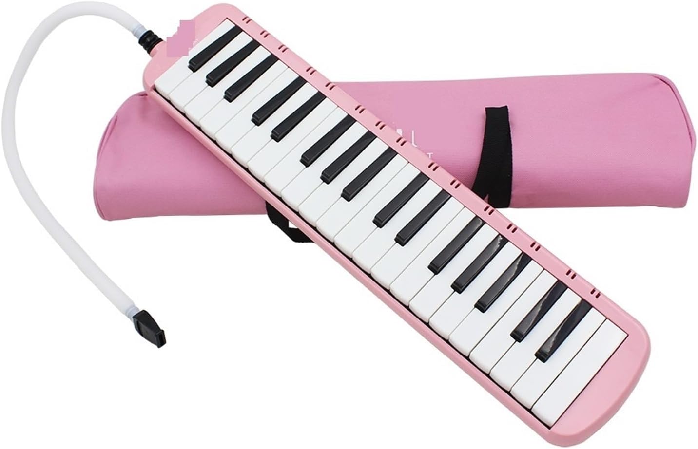 Melodica 37 Keys Melodica ABS Pianica With Bag Suitable For Music Enthusiasts Green/Blue/Red/Black/Pink(Pink Melodica)