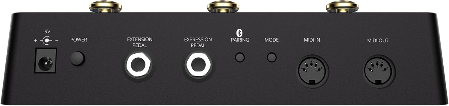 Singular Sound MIDI Maestro Gold Edition - All-in-One MIDI Foot Controller with Silent Footswitches, Mobile App Control, and Built-in Modes for BeatBuddy and Aeros Loop Studio