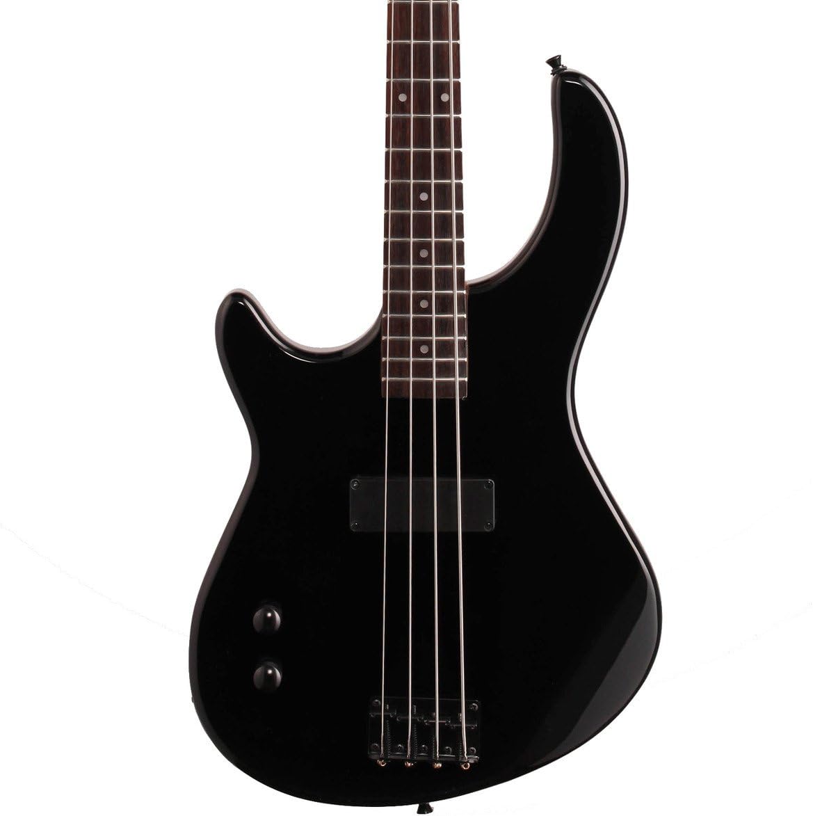Dean Edge 09L Lefty Electric Bass Guitar - (Black)