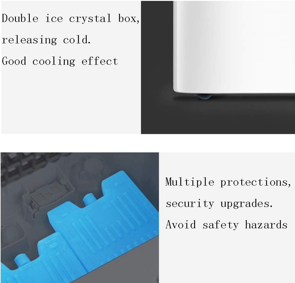 Portable Air Conditioner Fan Air Conditioning Fan Home Dormitory Mobile Remote Control Air- Conditioning Fan Cooling Small Energy- Saving Air Conditioning Air Cooler 760MM*380MM*310MM