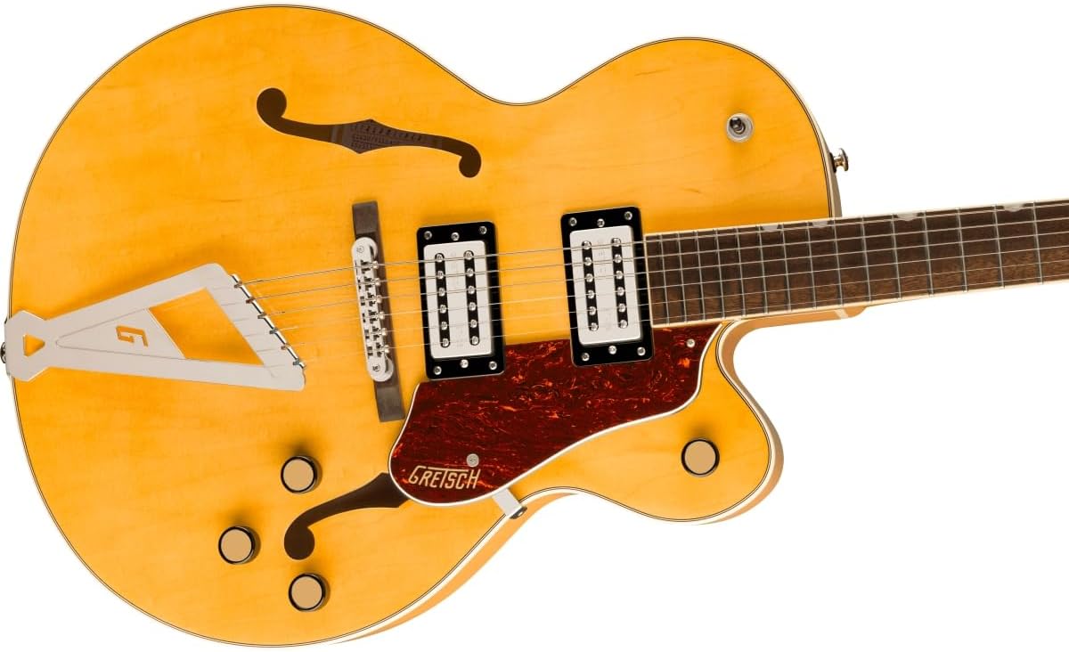 Gretsch G2420 Streamliner Hollowbody Electric Guitar with Chromatic II Tailpiece - Village Amber